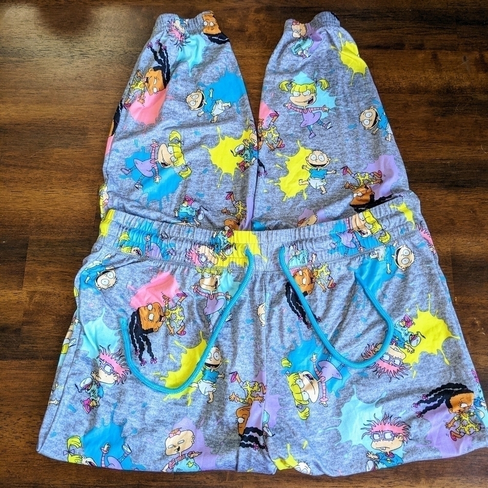 Rugrats Pajama Drawstring Jogger Pants NWOT